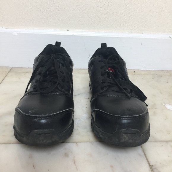 Reebok Mens Sz/8.5W Alloy Toe Leather Work Shoe main image 12